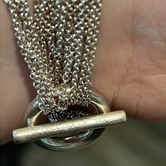 Tiffany & Co AUTHENTIC Sterling Silver heart bracelet - Picture 3 of 5